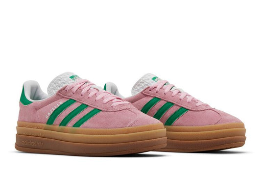 Adidas Gazelle Bold True Pink Green Cloud White - IE0420