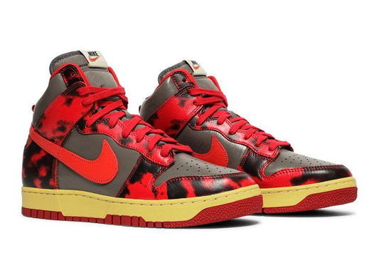 Nike Dunk High 1985 Red Acid Wash - DD9404-600