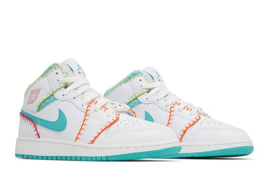 Air Jordan Air Jordan 1 Mid Multi Knit - DM6218-100