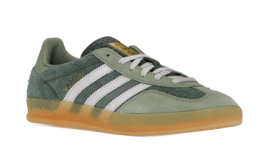 Adidas Gazelle Indoor Mineral Green Silver Dawn - JI0323