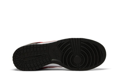 Nike Dunk Low Black White Red