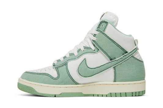 Nike Dunk High 1985 Enamel Green Denim