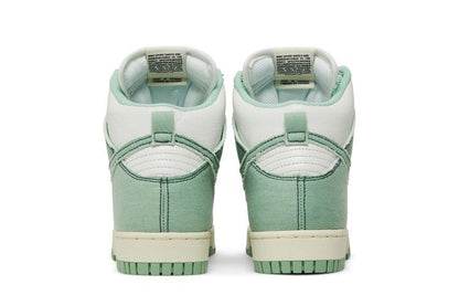 Nike Dunk High 1985 Enamel Green Denim