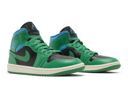 Air Jordan Air Jordan 1 Mid Lucky Green Aquatone - BQ6472-033