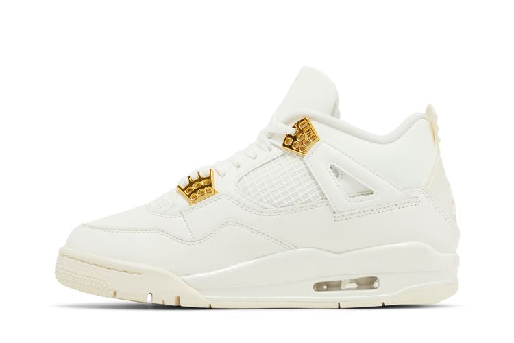 Air Jordan 4 Sail Metallic Gold