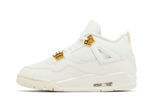 Air Jordan 4 Sail Metallic Gold
