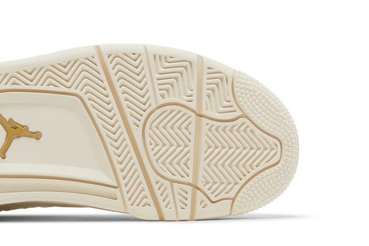 Air Jordan 4 Sail Metallic Gold
