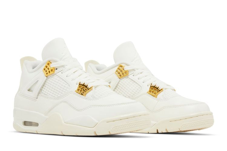 Air Jordan 4 Sail Metallic Gold