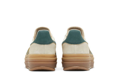 Adidas Gazelle Bold Magic Beige Collegiate Green