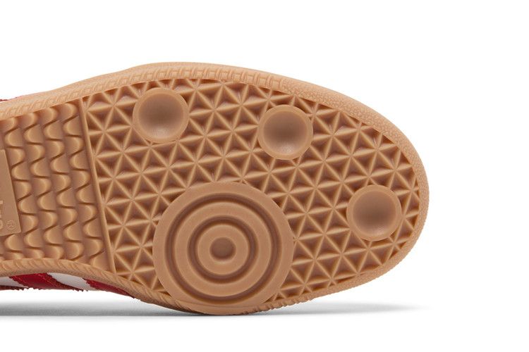 Adidas Samba OG White Solar Red Gum