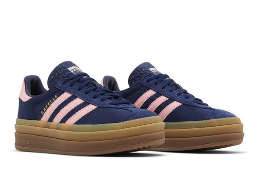 Adidas Gazelle Bold Dark Blue Pink Spark - IG4390