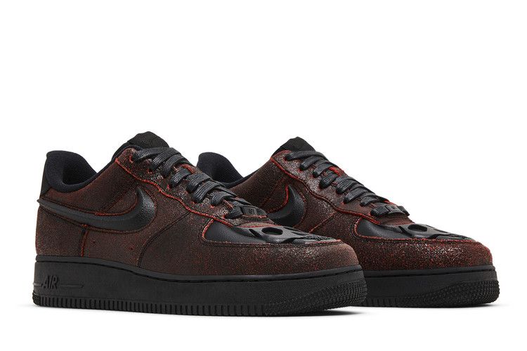 Nike Air Force 1 Low Retro QS Halloween Skull - HV2016-001