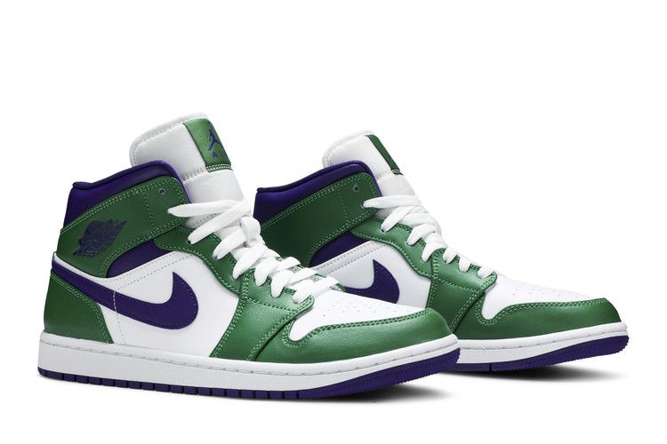 Air Jordan Air Jordan 1 Mid Incredible Hulk - 554724-300 / 554725-300