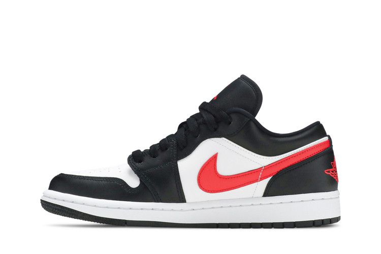 Air Jordan 1 Low Black Siren Red