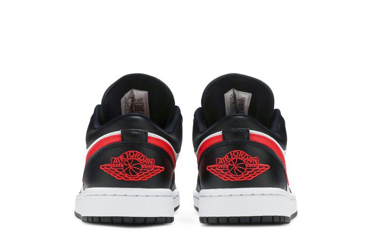 Air Jordan 1 Low Black Siren Red