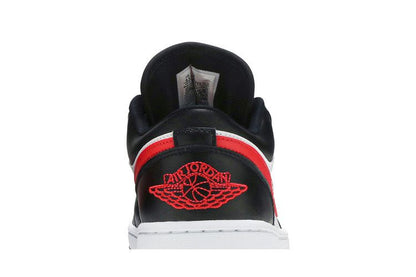 Air Jordan 1 Low Black Siren Red