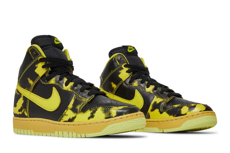 Nike Dunk High 1985 Acid Wash Yellow - DD9404-001