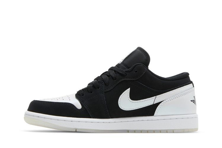 Air Jordan 1 Low Black White Diamond