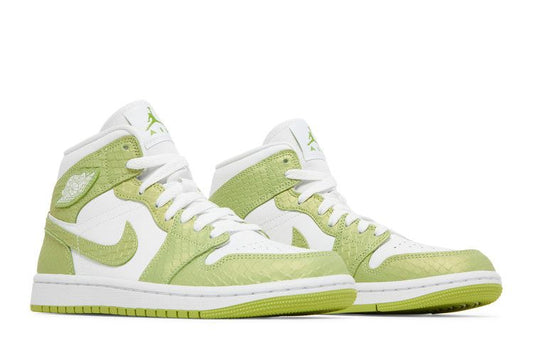 Air Jordan Air Jordan 1 Mid Green Python - DV2959-113