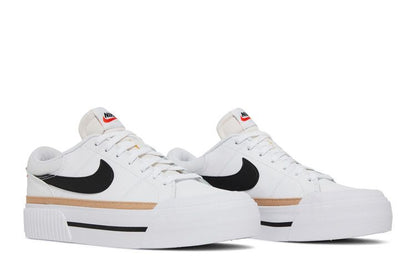 Nike Court Legacy Lift White Black - DM7590-100
