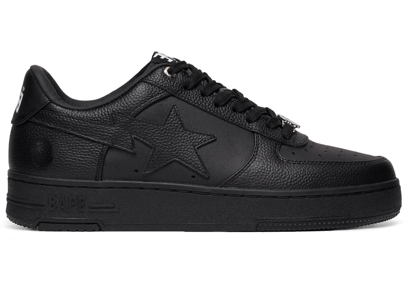 BAPE A Bathing Ape Bape Sta Triple Black (2024) - 1K70-191-334-BLK/1K70-291-334-BLK/001FWK701334M-BLK