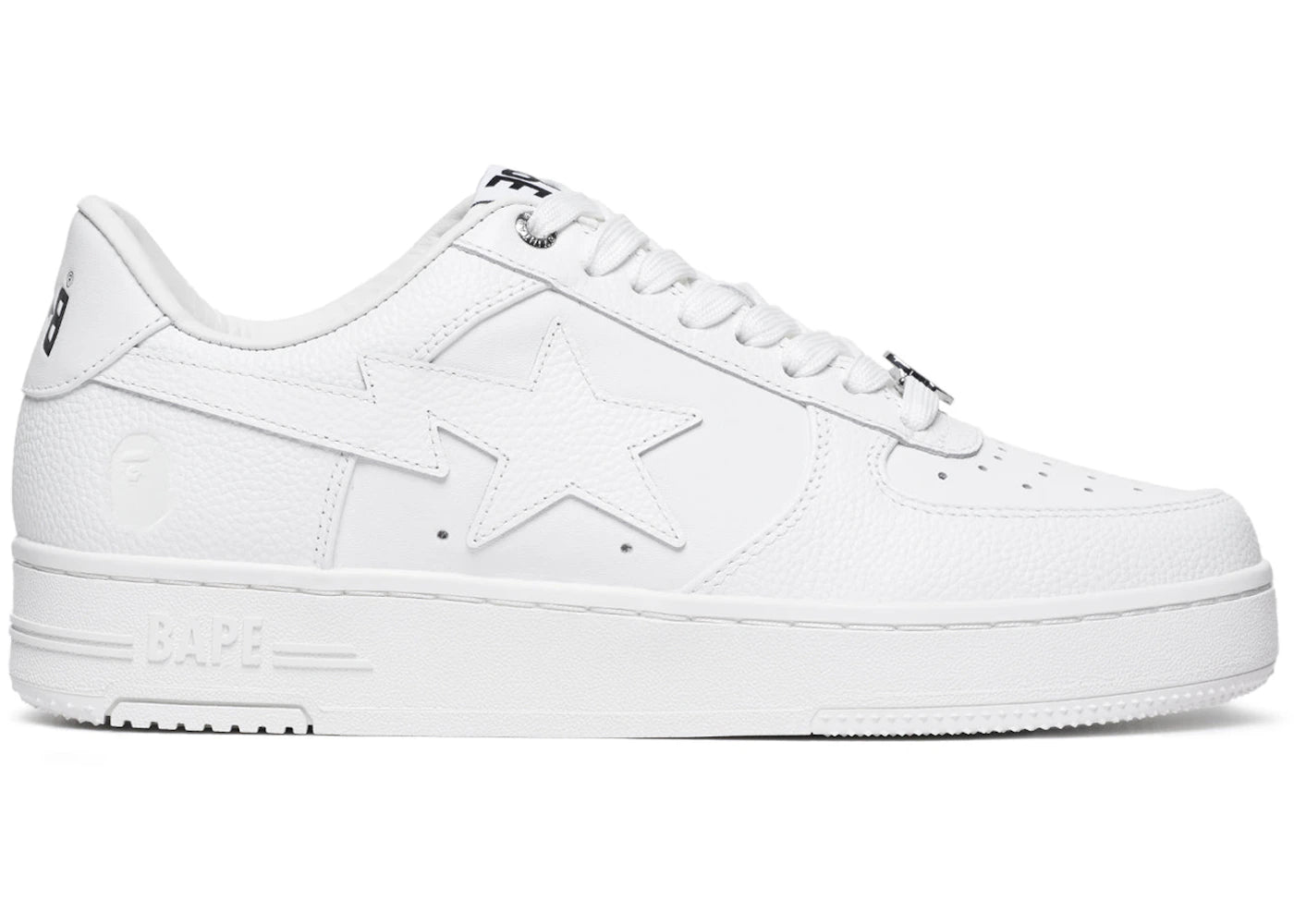 BAPE A Bathing Ape Bape Sta Triple White (2024) - 1K70-191-334-WHT/1K70-291-334-WHT/001FWK701334M-WHT