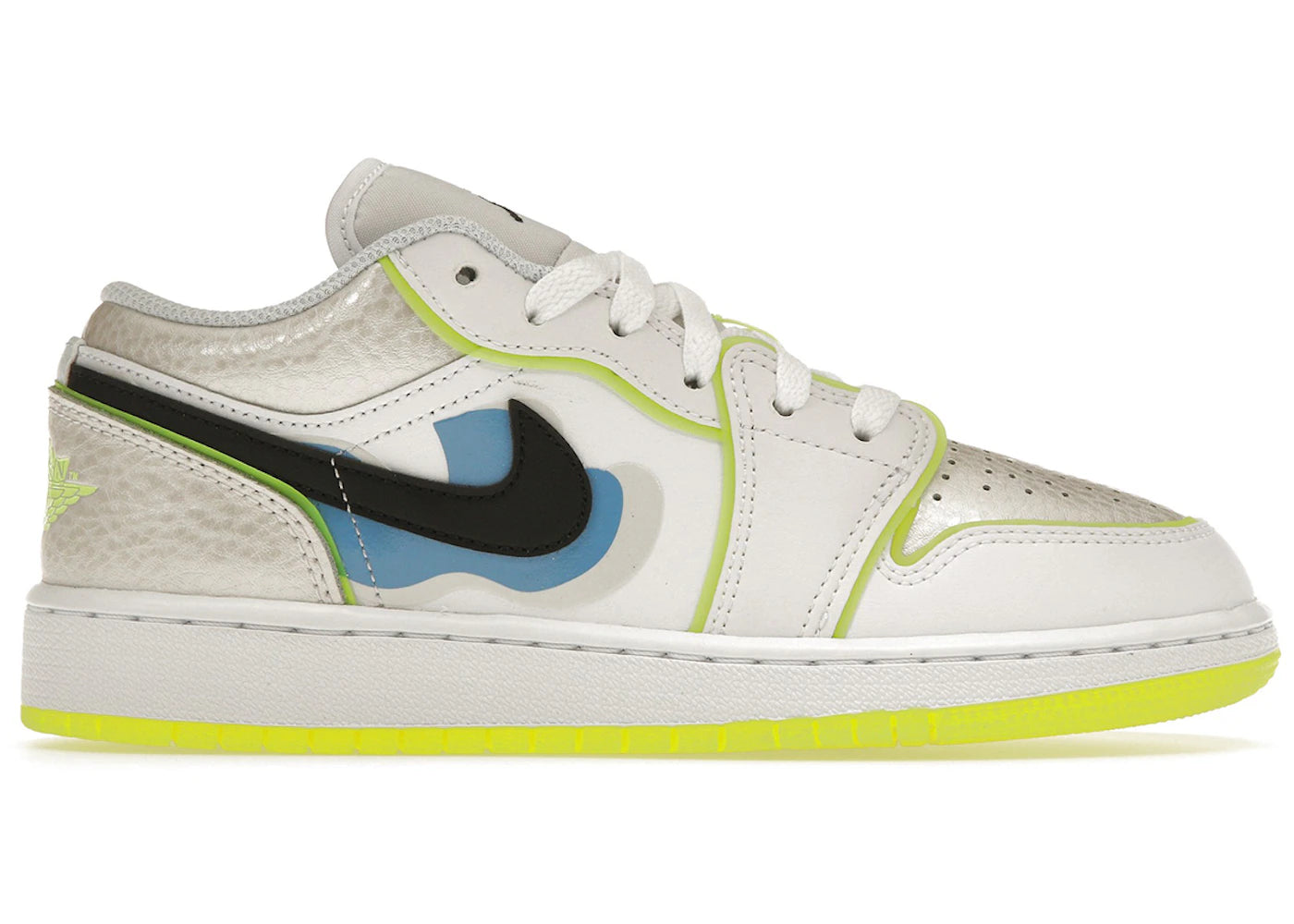 Air Jordan Air Jordan 1 Low SE Warped Swoosh - DV1324-117
