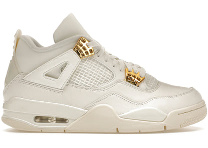 Air Jordan 4 Sail Metallic Gold