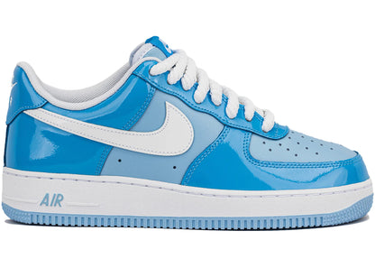 Nike Air Force 1 Low '07 LV8 Phychic Blue White Patent - HV9405-400