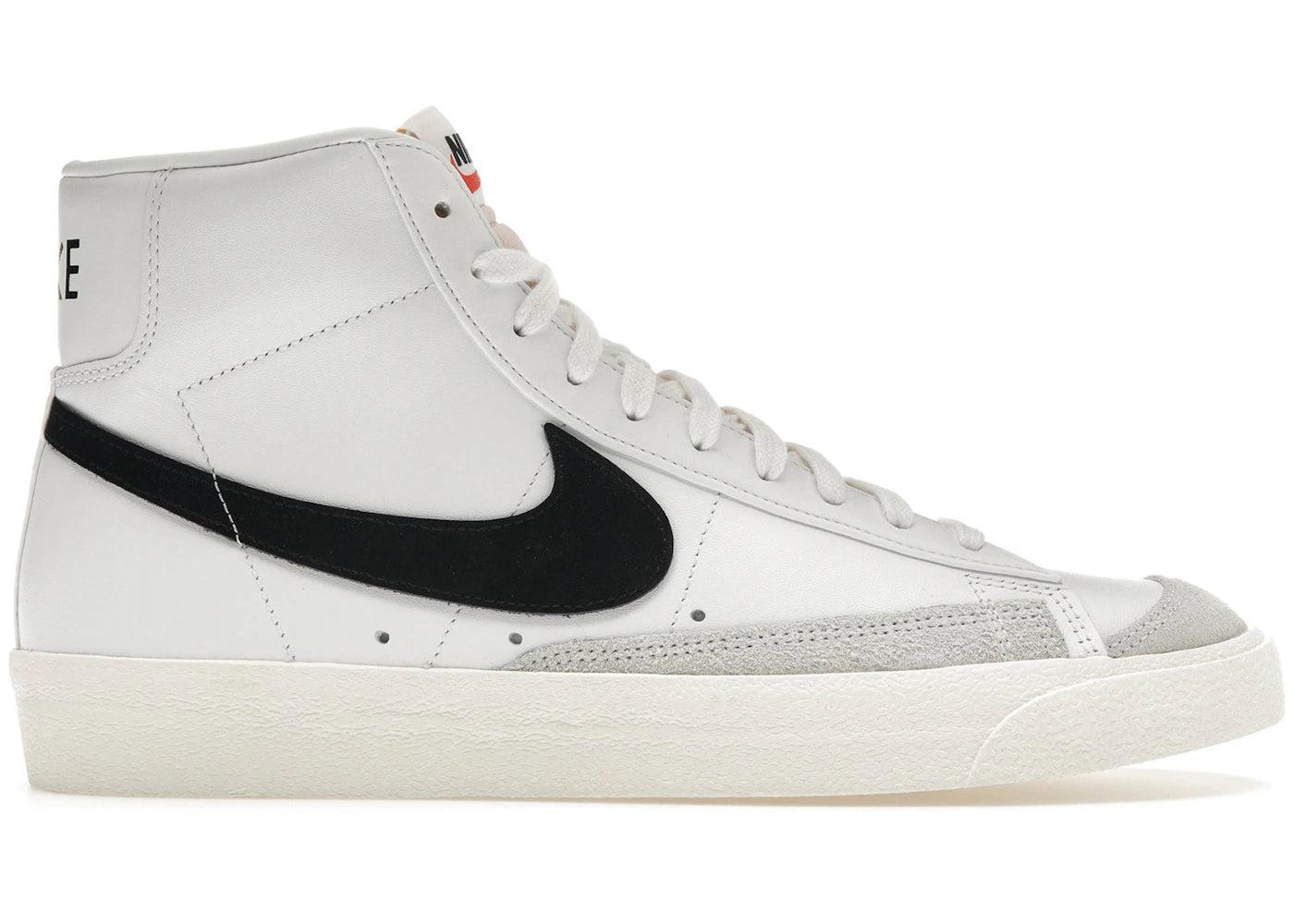 Nike Blazer Mid '77 Vintage White Black - BQ6806-100