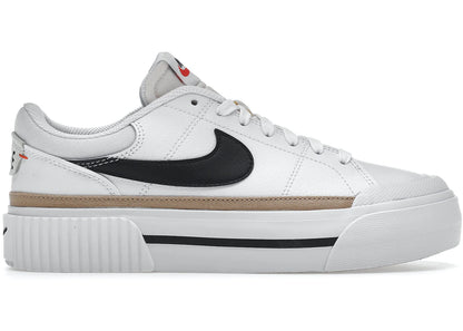 Nike Court Legacy Lift White Black - DM7590-100