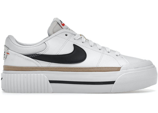 Nike Court Legacy Lift White Black - DM7590-100