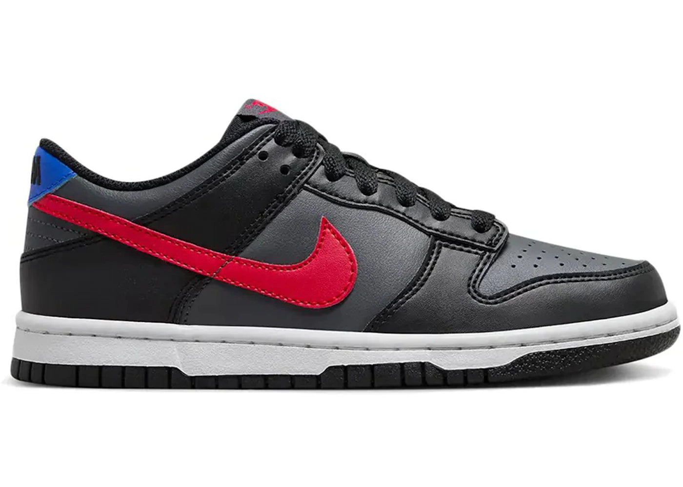 Nike Dunk Low Black Racer Blue University Red - FV0373-001