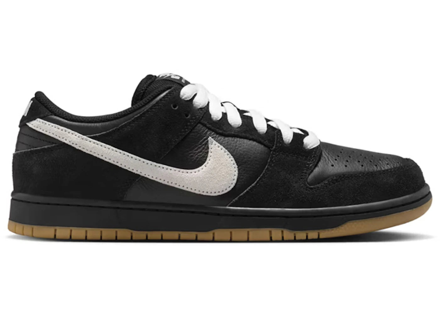 Nike Dunk Low Pro SB Black White Gum - HF3704-003