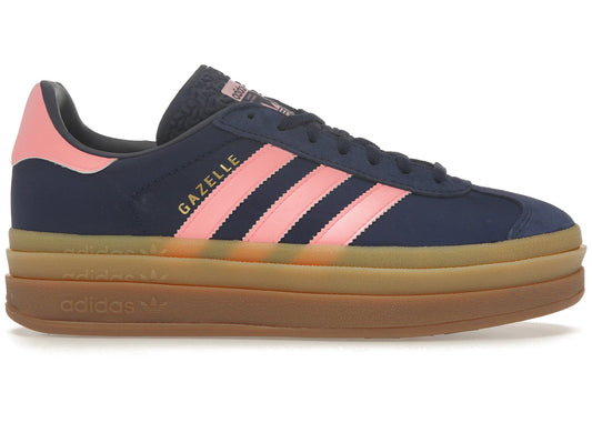 Adidas Gazelle Bold Dark Blue Pink Spark - IG4390
