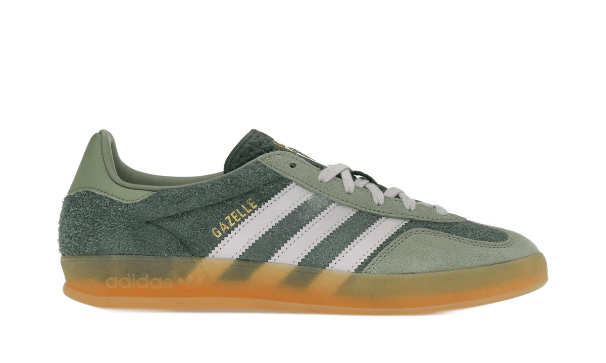 Adidas Gazelle Indoor Mineral Green Silver Dawn - JI0323