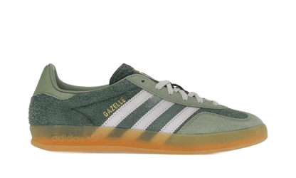Adidas Gazelle Indoor Mineral Green Silver Dawn - JI0323