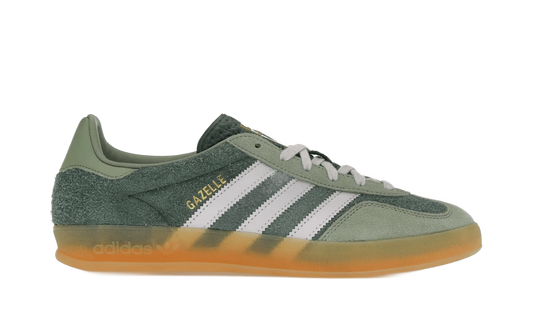 Adidas Gazelle Indoor Mineral Green Silver Dawn - JI0323