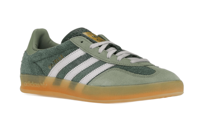 Adidas Gazelle Indoor Mineral Green Silver Dawn - JI0323