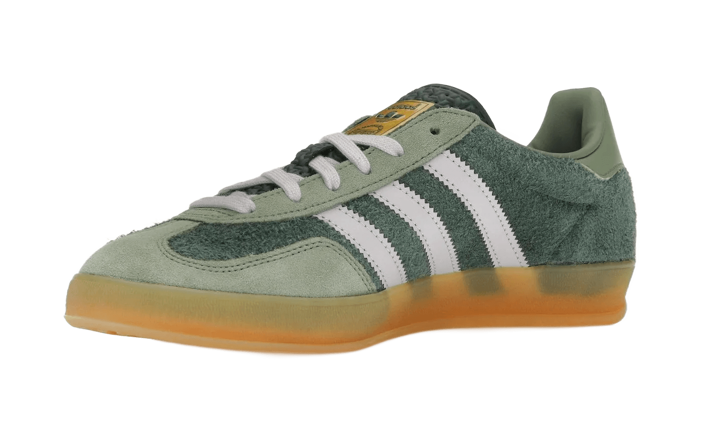 Adidas Gazelle Indoor Mineral Green Silver Dawn - JI0323