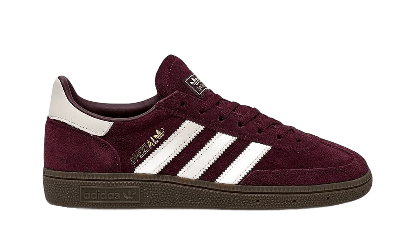 Adidas Handball Spezial Maroon Off White Gum - JQ8753