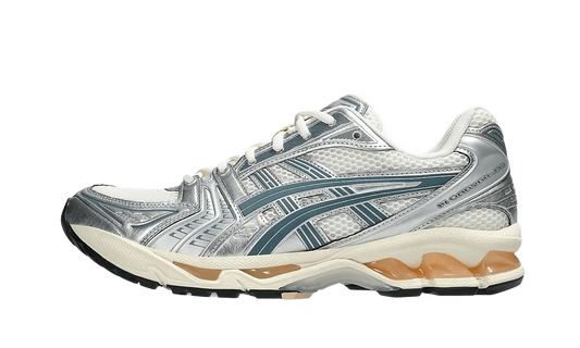 ASICS Gel-Kayano 14 Birch Pure Silver Teal Gold - 1203A537-109