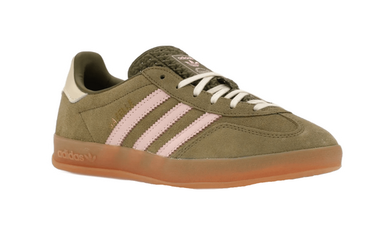 Adidas Gazelle Indoor Focus Olive Clear Pink - JH6475