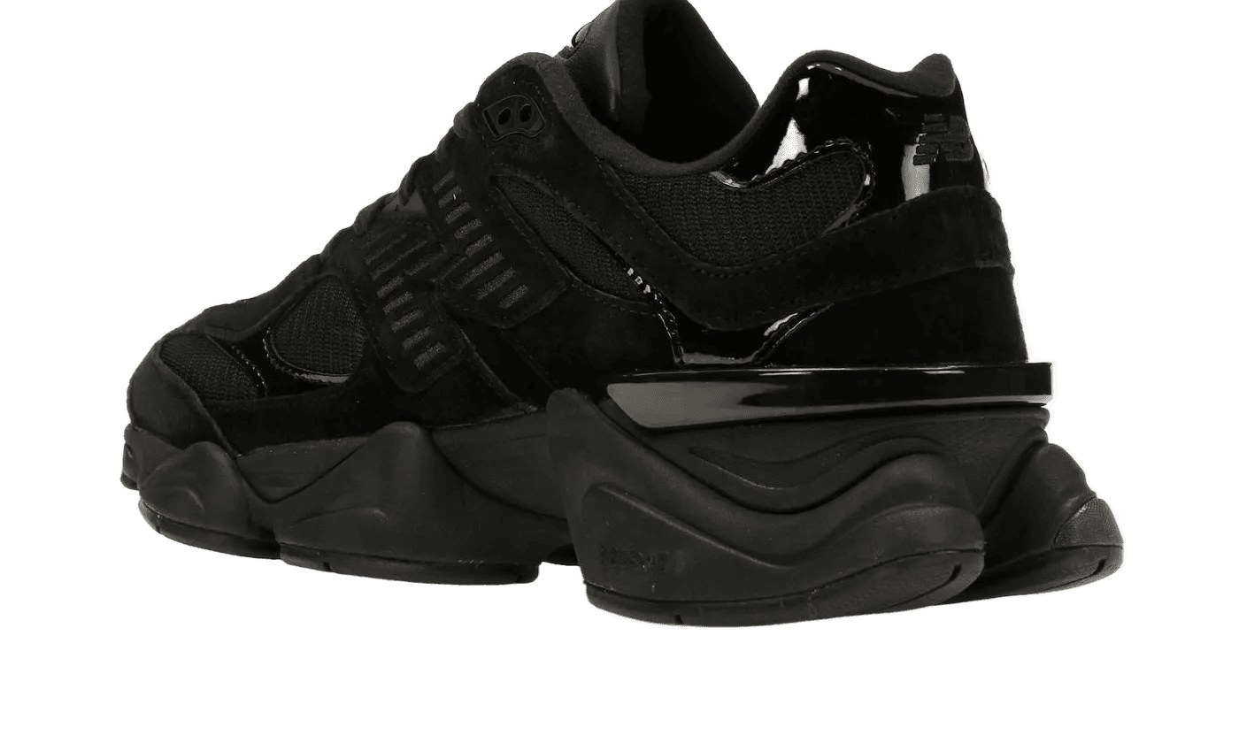 New Balance 9060 Triple Black Patent - U9060ZBO