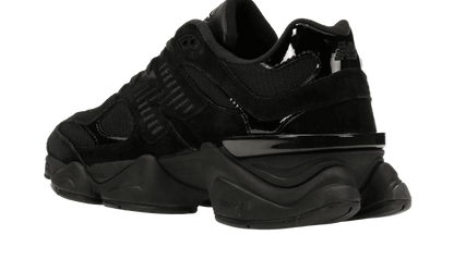 New Balance 9060 Triple Black Patent - U9060ZBO