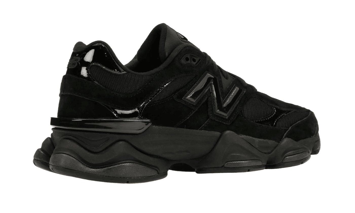 New Balance 9060 Triple Black Patent - U9060ZBO