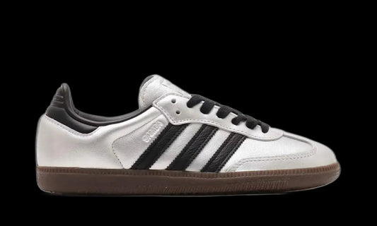 Adidas Samba OG Silver Metallic Black Gum - JI4218