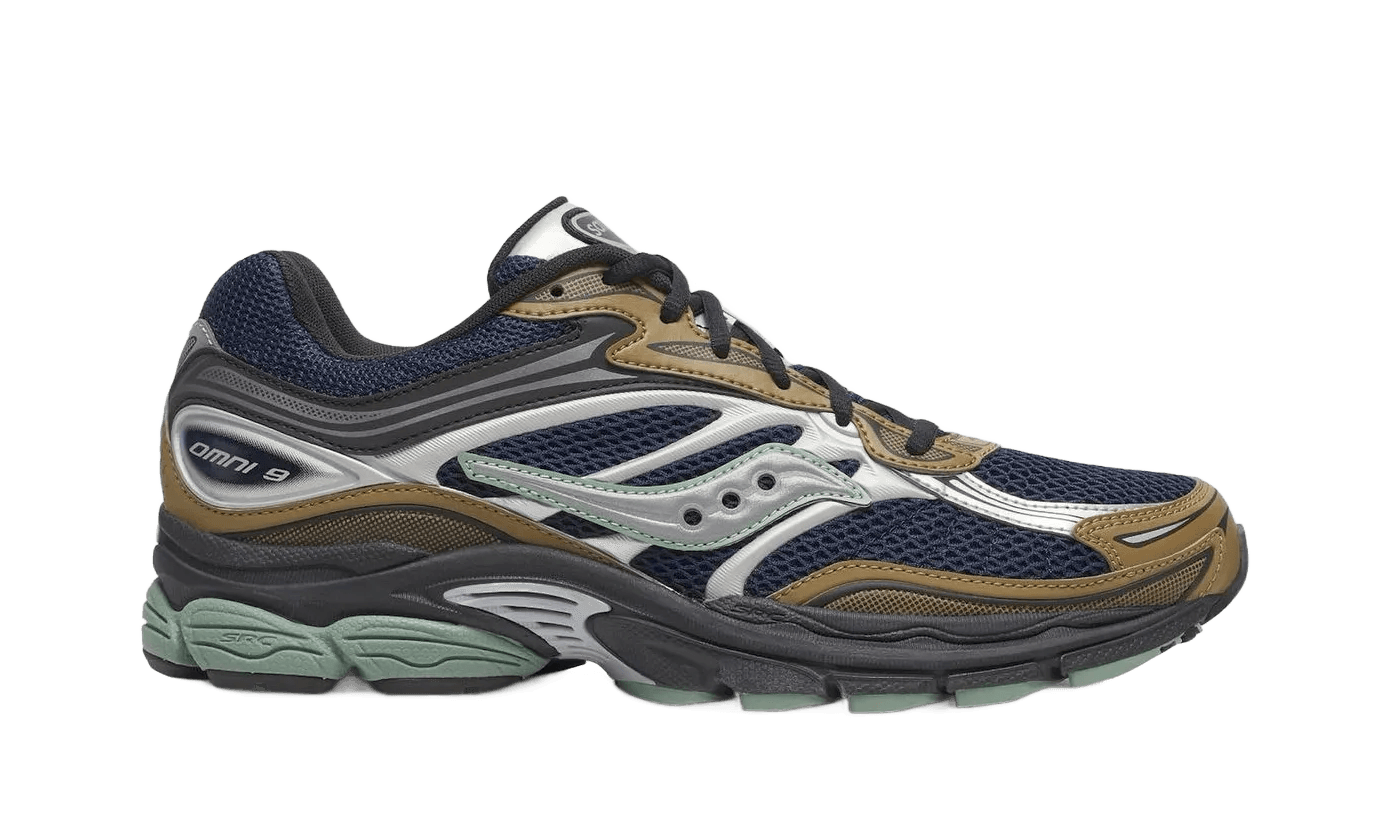 Saucony ProGrid Omni 9 Tomorrow, Meet Yesterday Pack Brown Navy - S70832-9